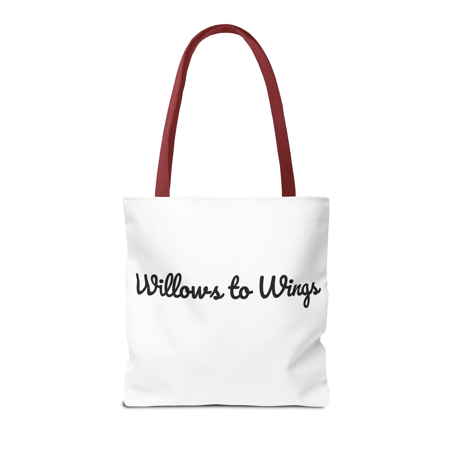 Tote Bag — "We Gave Them Roots, They Found Their Wings" Inspirational Travel Tote
