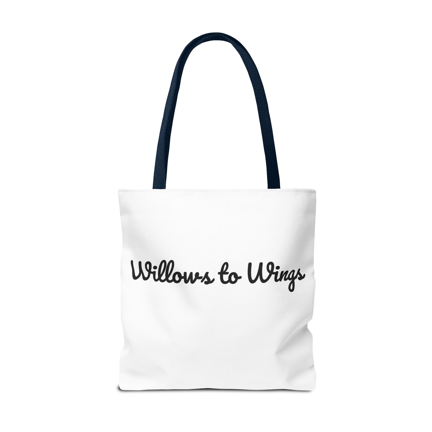 Tote Bag — "We Gave Them Roots, They Found Their Wings" Inspirational Travel Tote