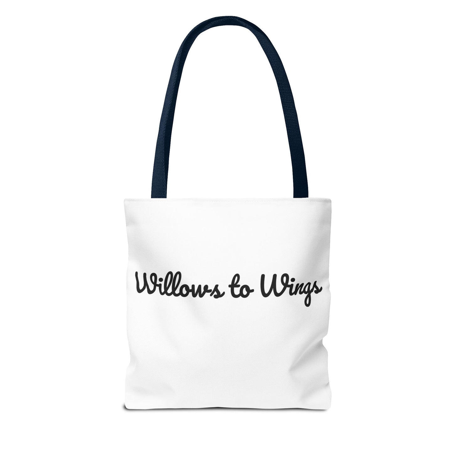 Tote Bag — "We Gave Them Roots, They Found Their Wings" Inspirational Travel Tote