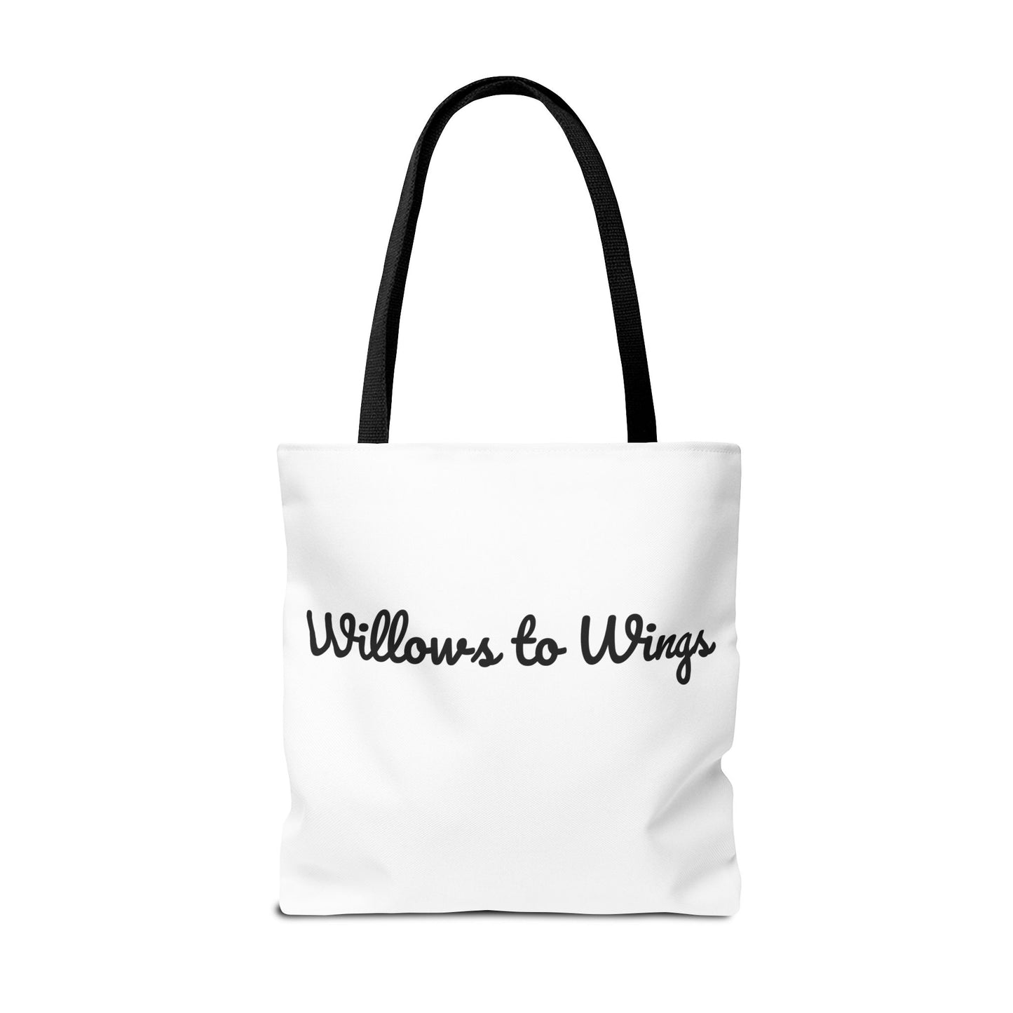 Tote Bag — "We Gave Them Roots, They Found Their Wings" Inspirational Travel Tote