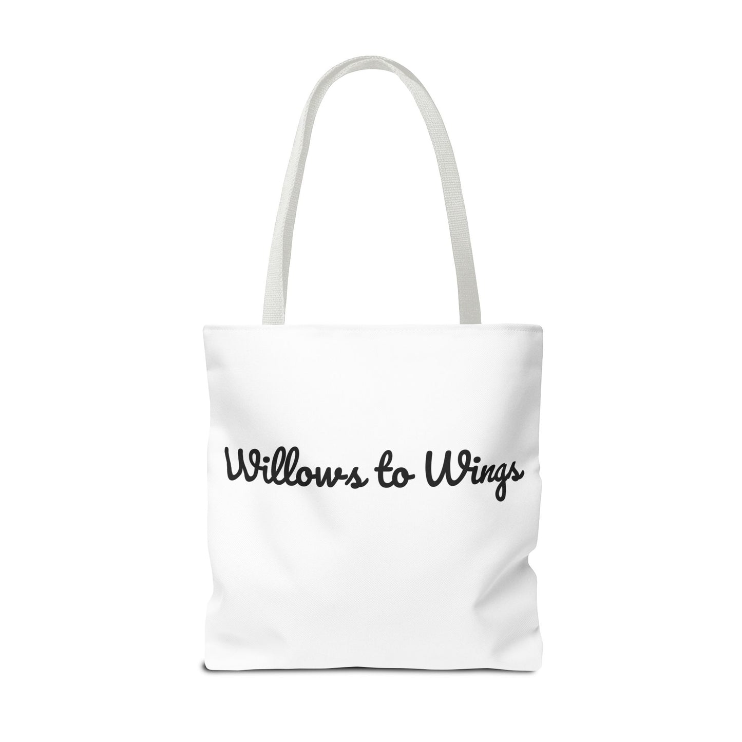 Tote Bag — "We Gave Them Roots, They Found Their Wings" Inspirational Travel Tote