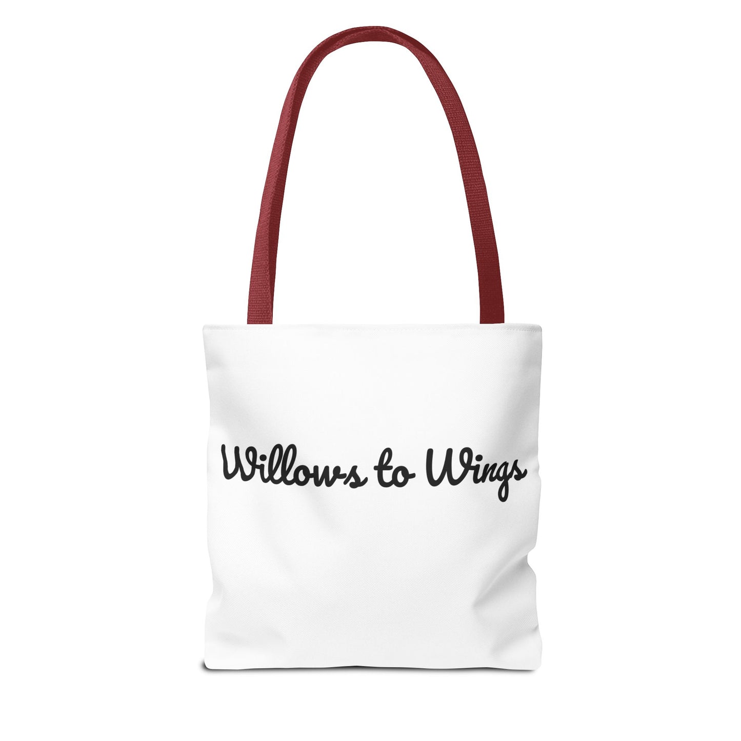 Tote Bag — "We Gave Them Roots, They Found Their Wings" Inspirational Travel Tote