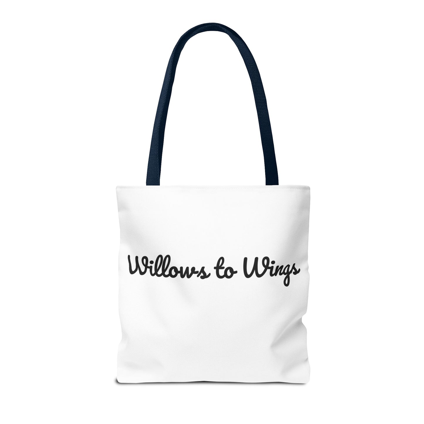 Tote Bag — "We Gave Them Roots, They Found Their Wings" Inspirational Travel Tote