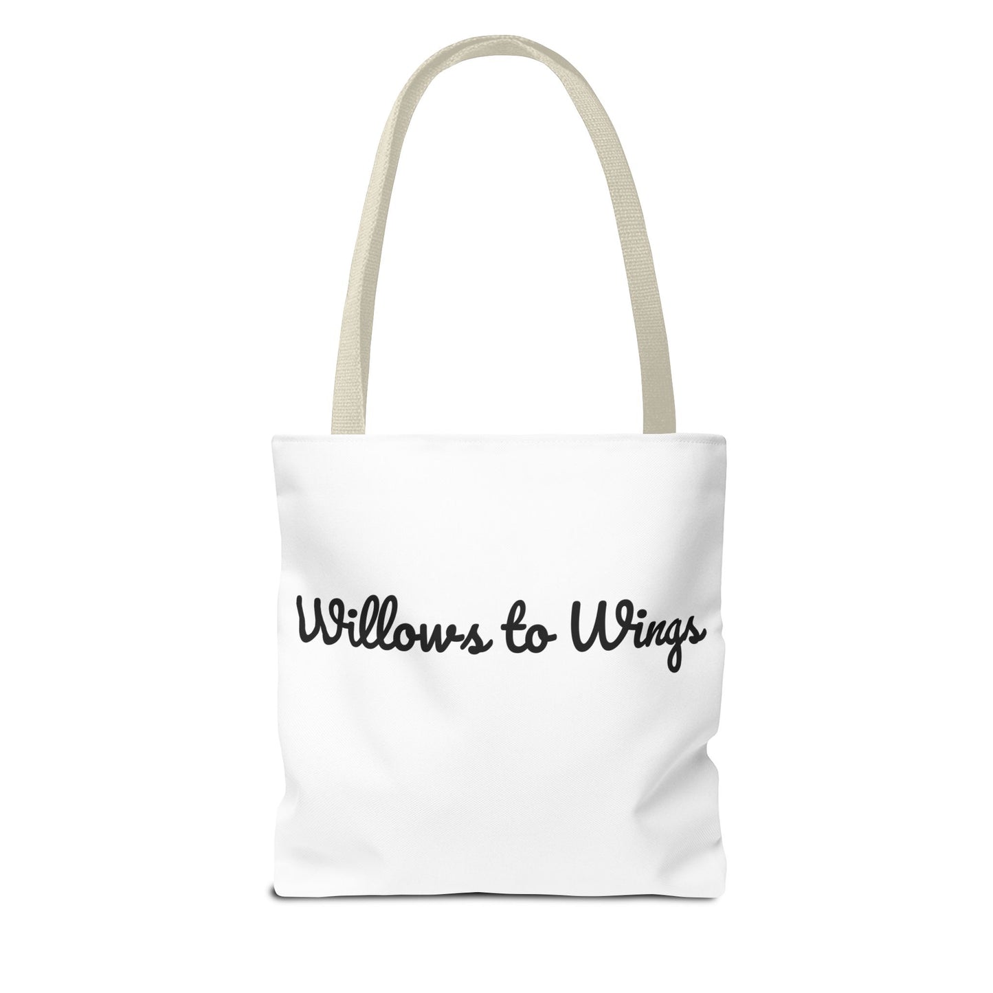 Tote Bag — "We Gave Them Roots, They Found Their Wings" Inspirational Travel Tote
