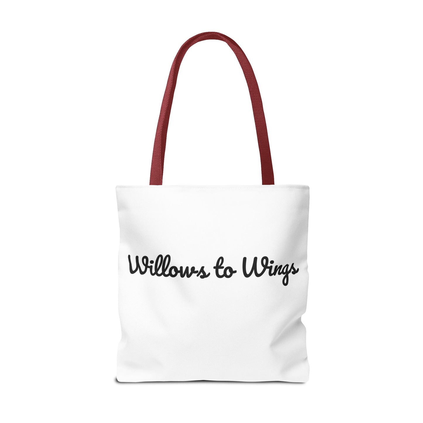 Tote Bag — "We Gave Them Roots, They Found Their Wings" Inspirational Travel Tote