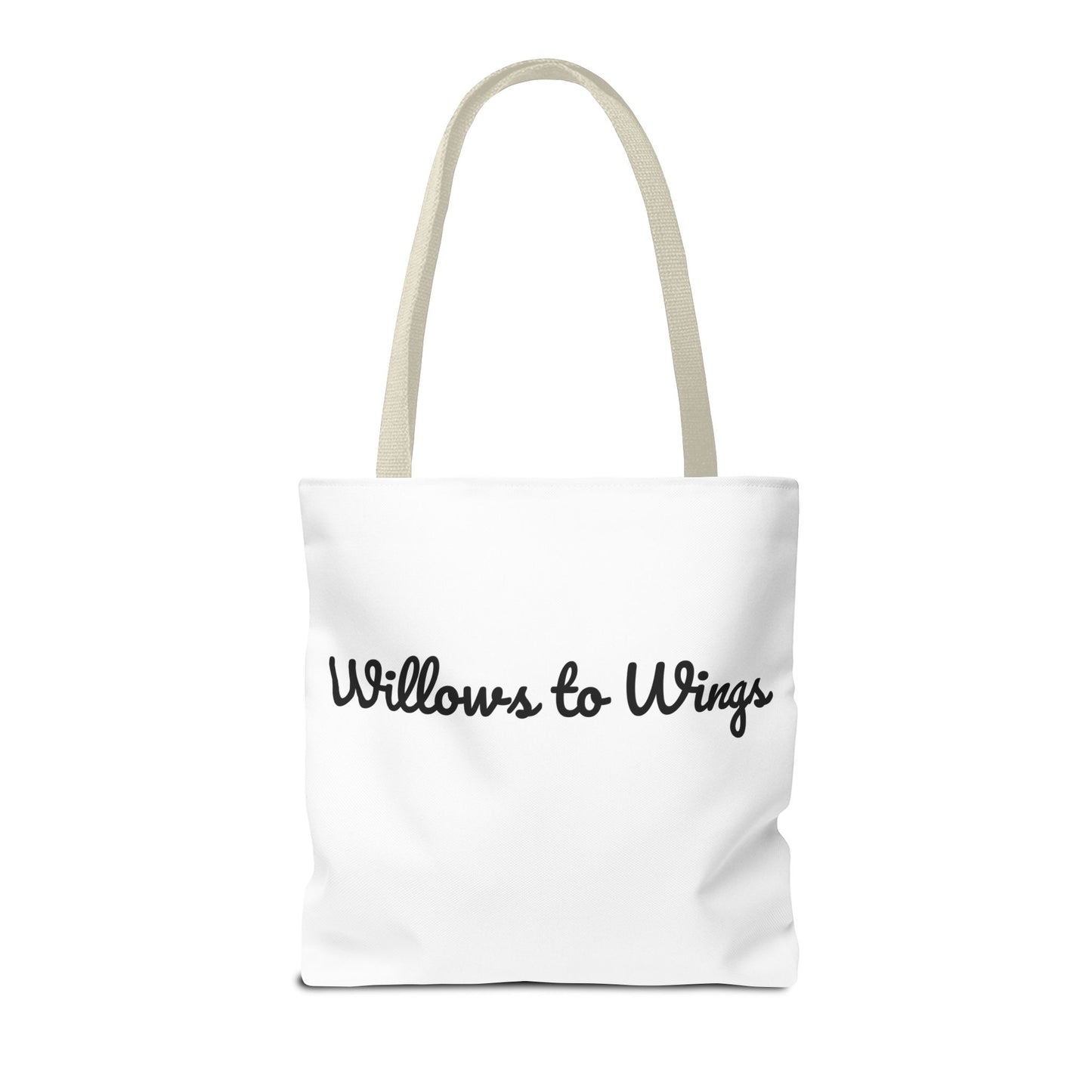 Tote Bag — "We Gave Them Roots, They Found Their Wings" Inspirational Travel Tote