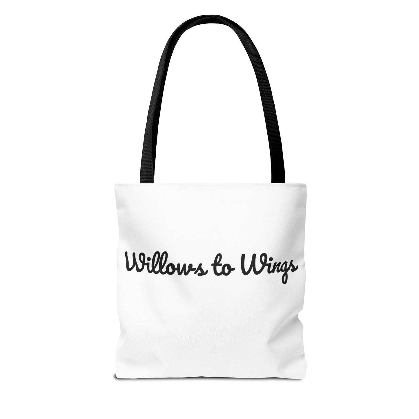 Tote Bag — "We Gave Them Roots, They Found Their Wings" Inspirational Travel Tote