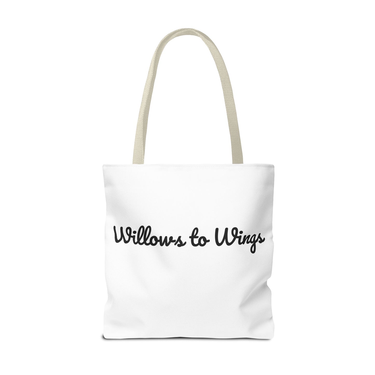 Tote Bag — "We Gave Them Roots, They Found Their Wings" Inspirational Travel Tote
